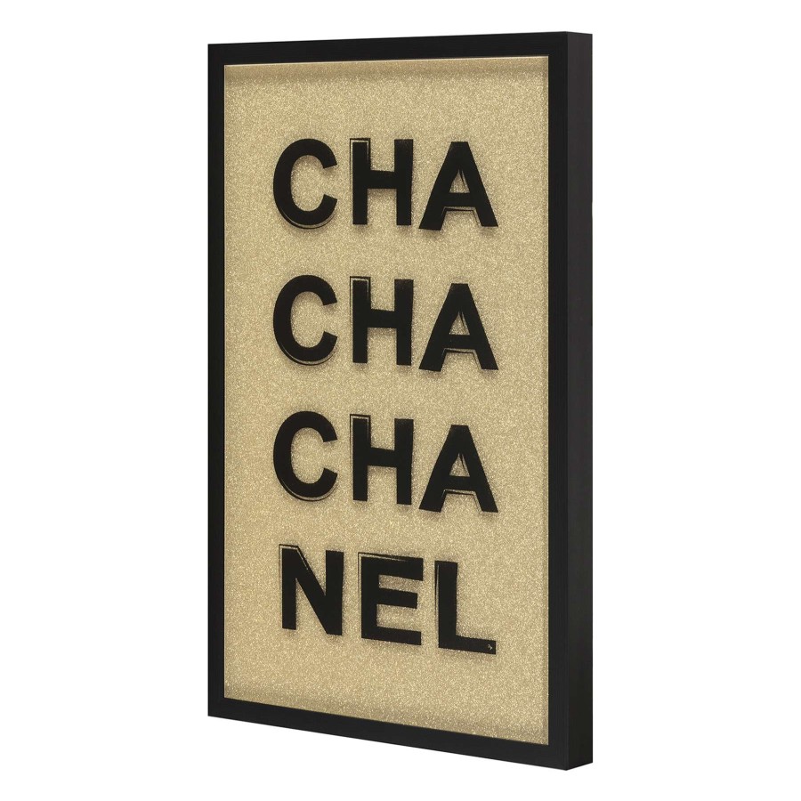 Wall Art * | 16X24 Framed Chanel Print Under Glass Discount