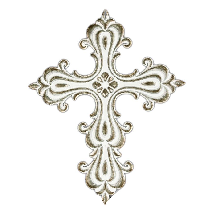 Wall Art * | 16X20 Metal Cross Cheaper