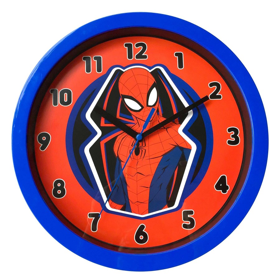 Clocks * | 10D Spiderman Wall Clock Hot Sale