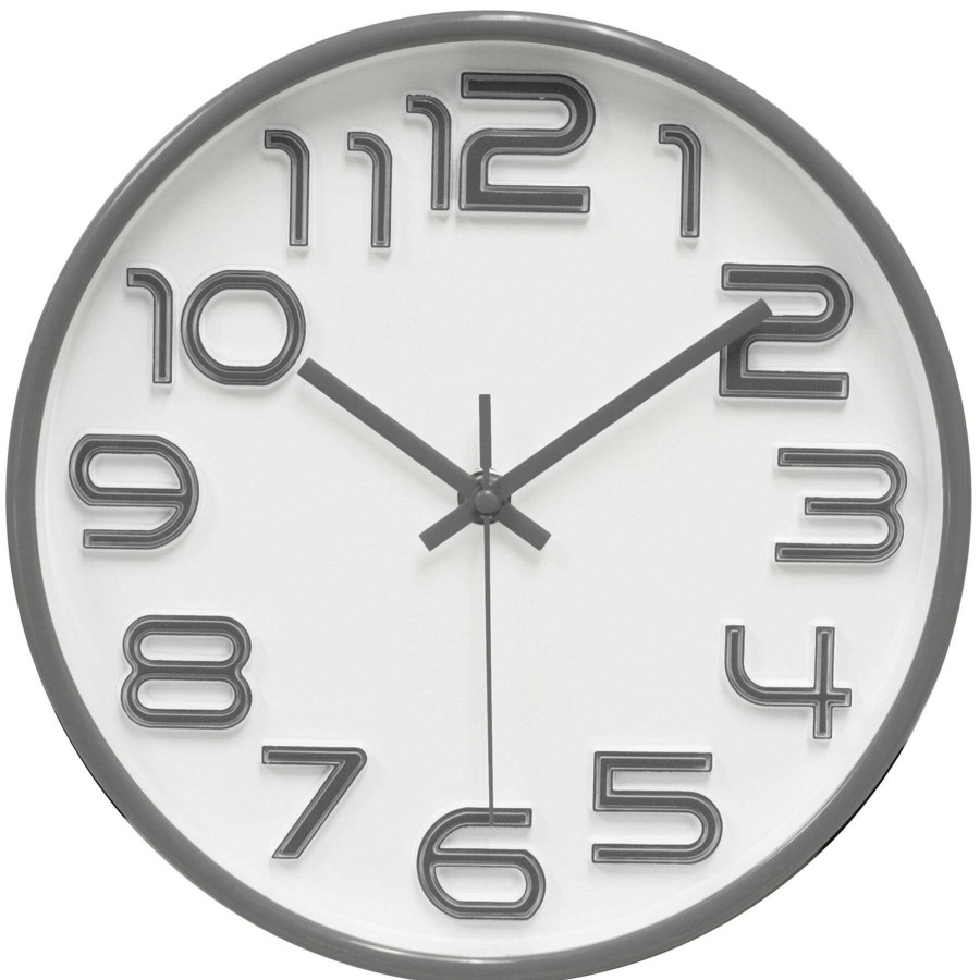 Clocks * | 10In Accent Wall Clock Hot Sell