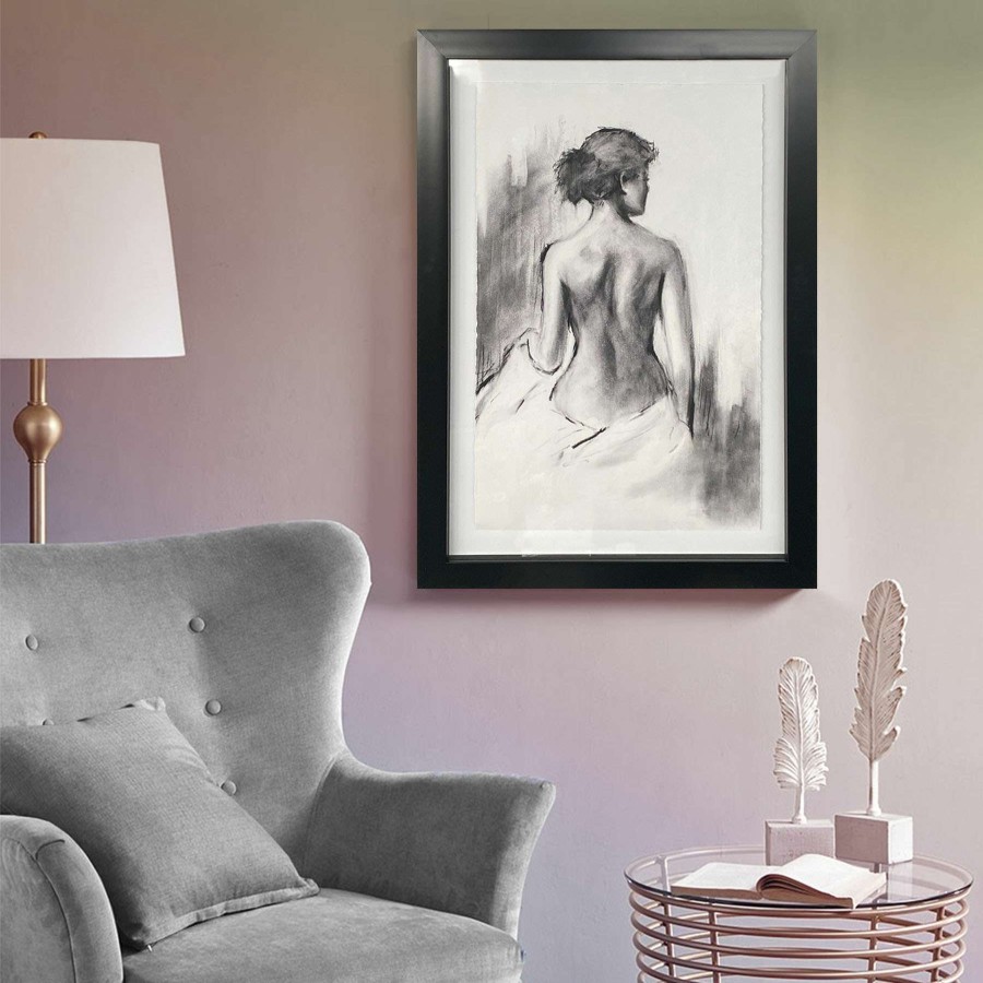 Wall Art * | 23X33 Framed Silhouette Print Under Glass Limited Edition